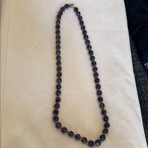 Coldwater creek deep purple necklace